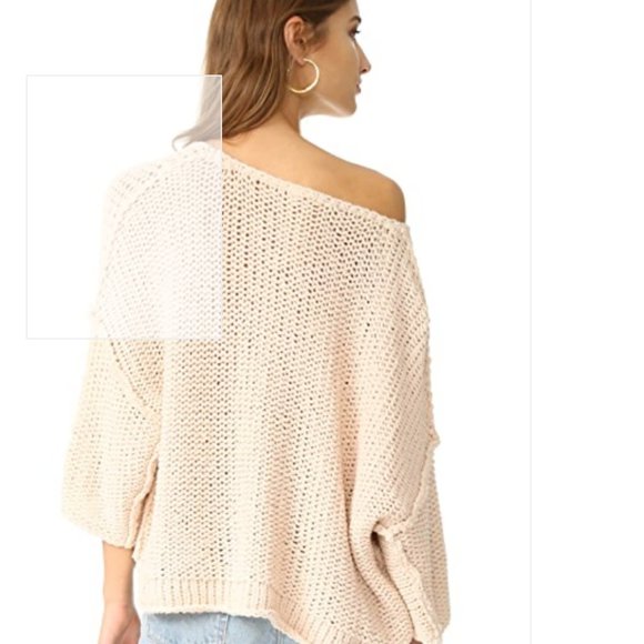 Free People Halo Pullover sweater in cream small - Picture 3 of 13